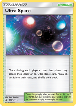Pokemon Forbidden Light Ultra Space - 115