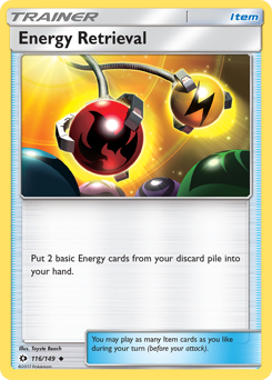 Pokemon Sun & Moon Energy Retrieval - 116