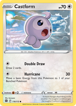 Pokemon Brilliant Stars Castform - 116