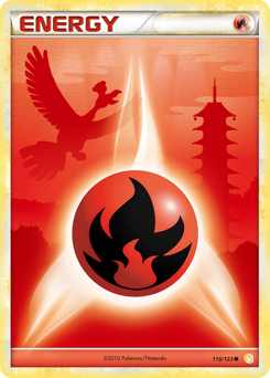 Pokemon HeartGold & SoulSilver Fire Energy - 116