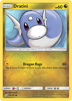 Pokemon Team Up Dratini - 116