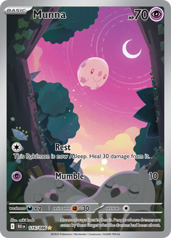 Pokemon Black Bolt Munna - 116
