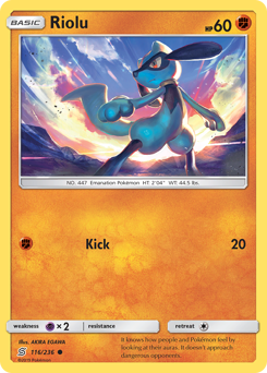 Pokemon Unified Minds Riolu - 116