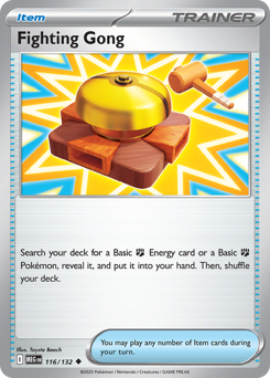 Pokemon Mega Evolution Fighting Gong - 116