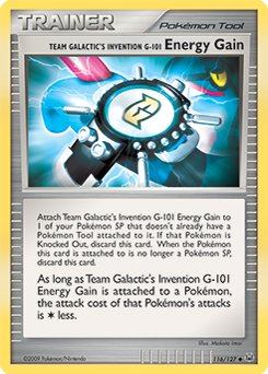 Pokemon Platinum Team Galactic's Invention G-101 Energy Gain - 116