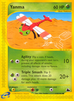 Pokemon Skyridge Yanma - 116