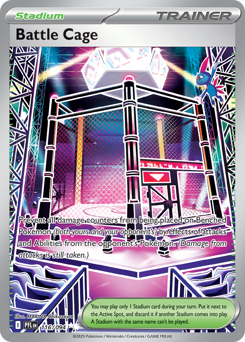 Pokemon Phantasmal Flames Battle Cage - 116