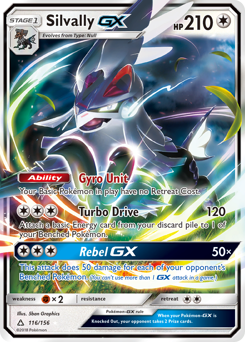 Pokemon Ultra Prism Silvally-GX - 116