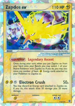 Pokemon FireRed & LeafGreen Zapdos ex - 116