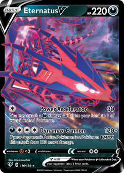 Pokemon Darkness Ablaze Eternatus V - 116