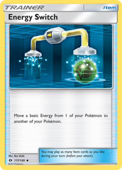 Pokemon Sun & Moon Energy Switch - 117
