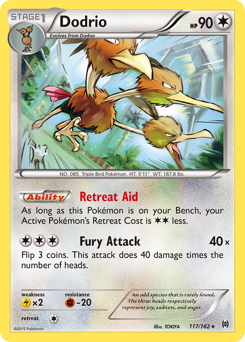 Pokemon BREAKthrough Dodrio - 117