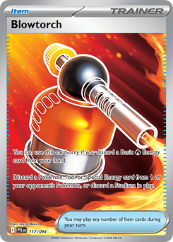 Pokemon Phantasmal Flames Blowtorch - 117