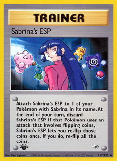 Pokemon Gym Heroes Sabrina's ESP - 117