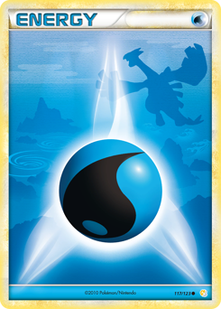 Pokemon HeartGold & SoulSilver Water Energy - 117