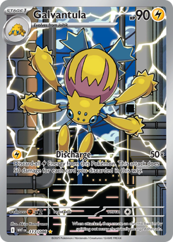Pokemon White Flare Galvantula - 117