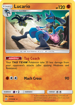 Pokemon Unified Minds Lucario - 117