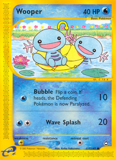 Pokemon Aquapolis Wooper - 117