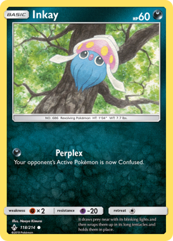 Pokemon Unbroken Bonds Inkay - 118