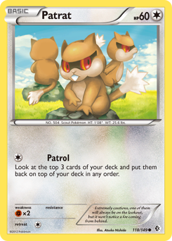 Pokemon Boundaries Crossed Patrat - 118
