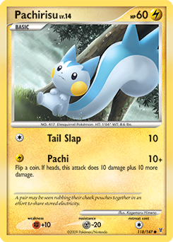 Pokemon Supreme Victors Pachirisu - 118