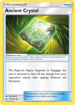 Pokemon Ultra Prism Ancient Crystal - 118