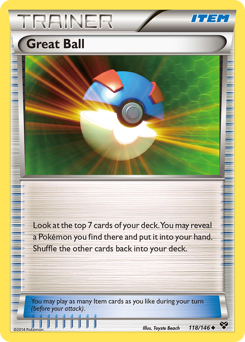 Pokemon XY Great Ball - 118