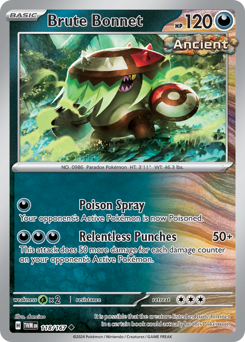 Pokemon Twilight Masquerade Brute Bonnet - 118