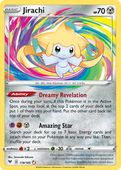 Pokemon Vivid Voltage Jirachi - 119