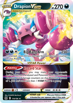 Pokemon Lost Origin Drapion VSTAR - 119