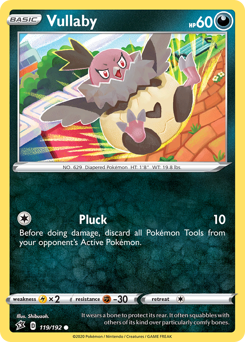 Pokemon Rebel Clash Vullaby - 119