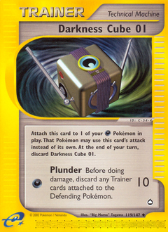 Pokemon Aquapolis Darkness Cube 01 - 119