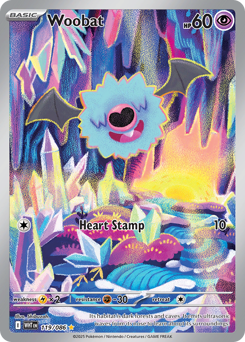 Pokemon White Flare Woobat - 119