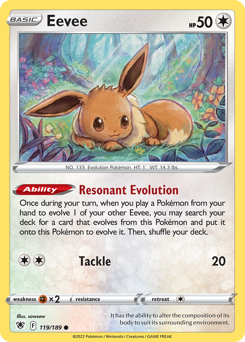 Pokemon Astral Radiance Eevee - 119