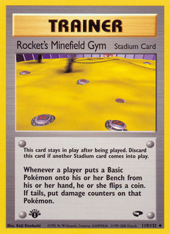 Pokemon Gym Challenge Rocket's Minefield Gym - 119