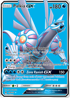 Pokemon Forbidden Light Palkia-GX - 119