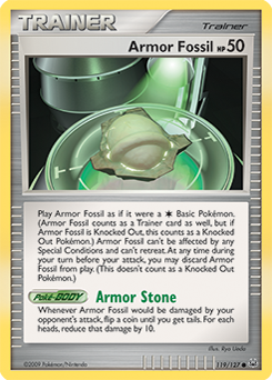 Pokemon Platinum Armor Fossil - 119