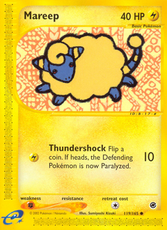 Pokemon Expedition Base Set Mareep - 119