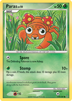 Pokemon Supreme Victors Paras - 119