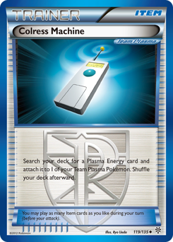 Pokemon Plasma Storm Colress Machine - 119