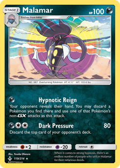 Pokemon Unbroken Bonds Malamar - 119
