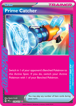 Pokemon Prismatic Evolutions Prime Catcher - 119