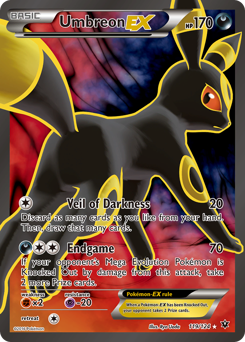 Pokemon Fates Collide Umbreon-EX - 119