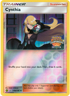 Pokemon Ultra Prism Cynthia - 119a