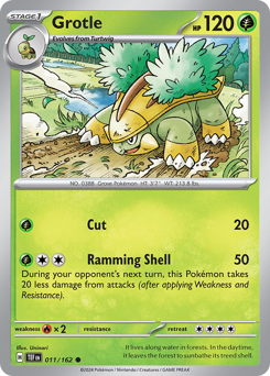 Pokemon Temporal Forces Grotle - 11