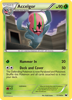 Pokemon Dark Explorers Accelgor - 11