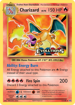 Pokemon Evolutions Charizard - 11