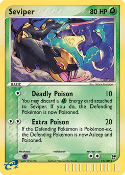 Pokemon Sandstorm Seviper - 11