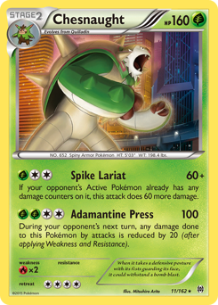 Pokemon BREAKthrough Chesnaught - 11