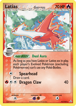 Pokemon Holon Phantoms Latias δ - 11